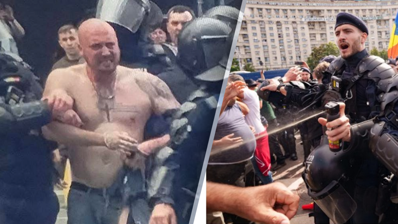 Legăturile lui Ciprian Pamfile cu grupările neonaziste și extremist: Detalii despre bărbatul reținut la protestul fermierilor