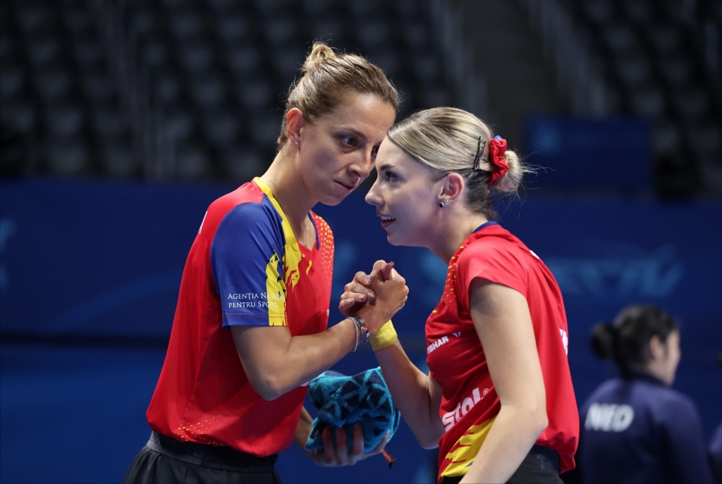 România a câștigat a doua medalie la Campionatul European de tenis de masă de la Ljubljana