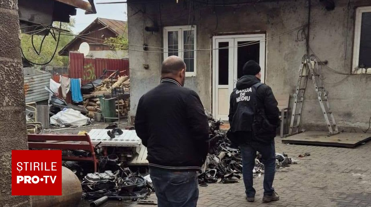 Raid masiv împotriva criminalității de mediu la Sintești: 840 kg de deșeuri confiscate și amenzi uriașe
