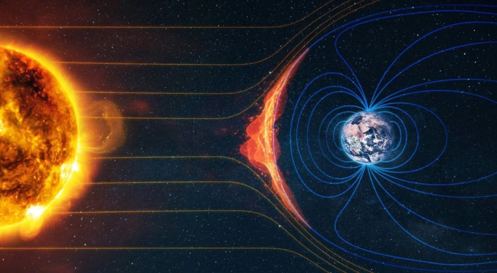 Descoperire despre scutul magnetic al Pământului: zonele vulnerabile la tsunamiuri spațiale