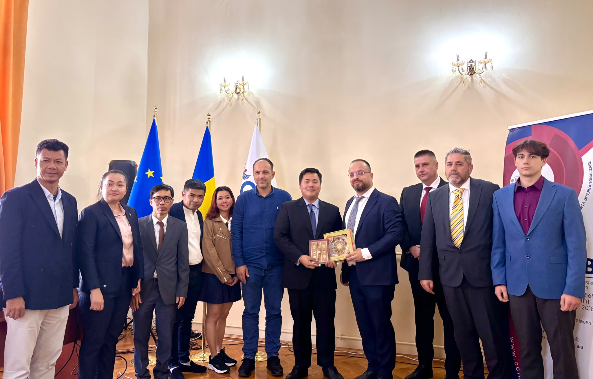 Delegația Regatului Cambodgiei a vizitat Camera de Comerț și Industrie a Municipiului București