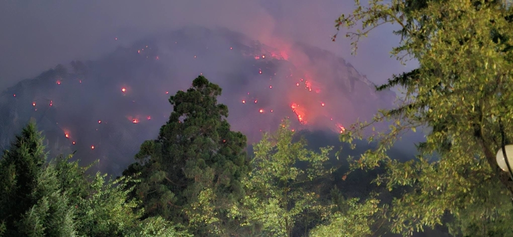 Ancheta Parchetului Militar pentru incendiile de la Herculane care au distrus peste 2.100 de hectare de pădure
