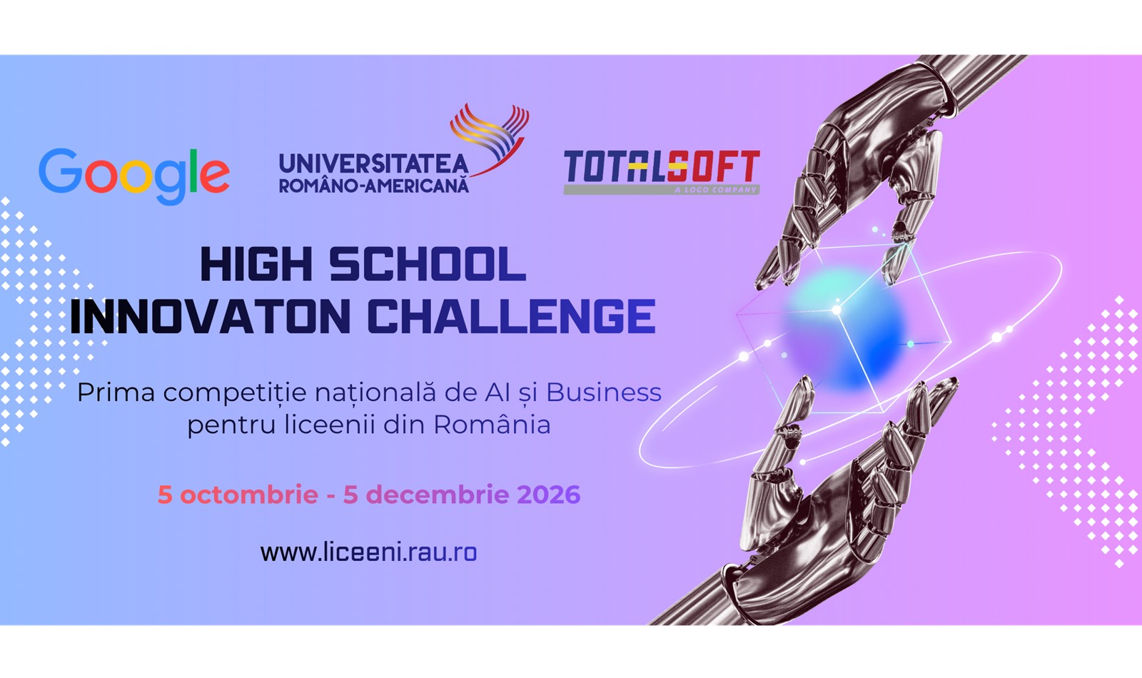 Liceenii români pot transforma ideile în proiecte de AI prin High School Innovation Challenge
