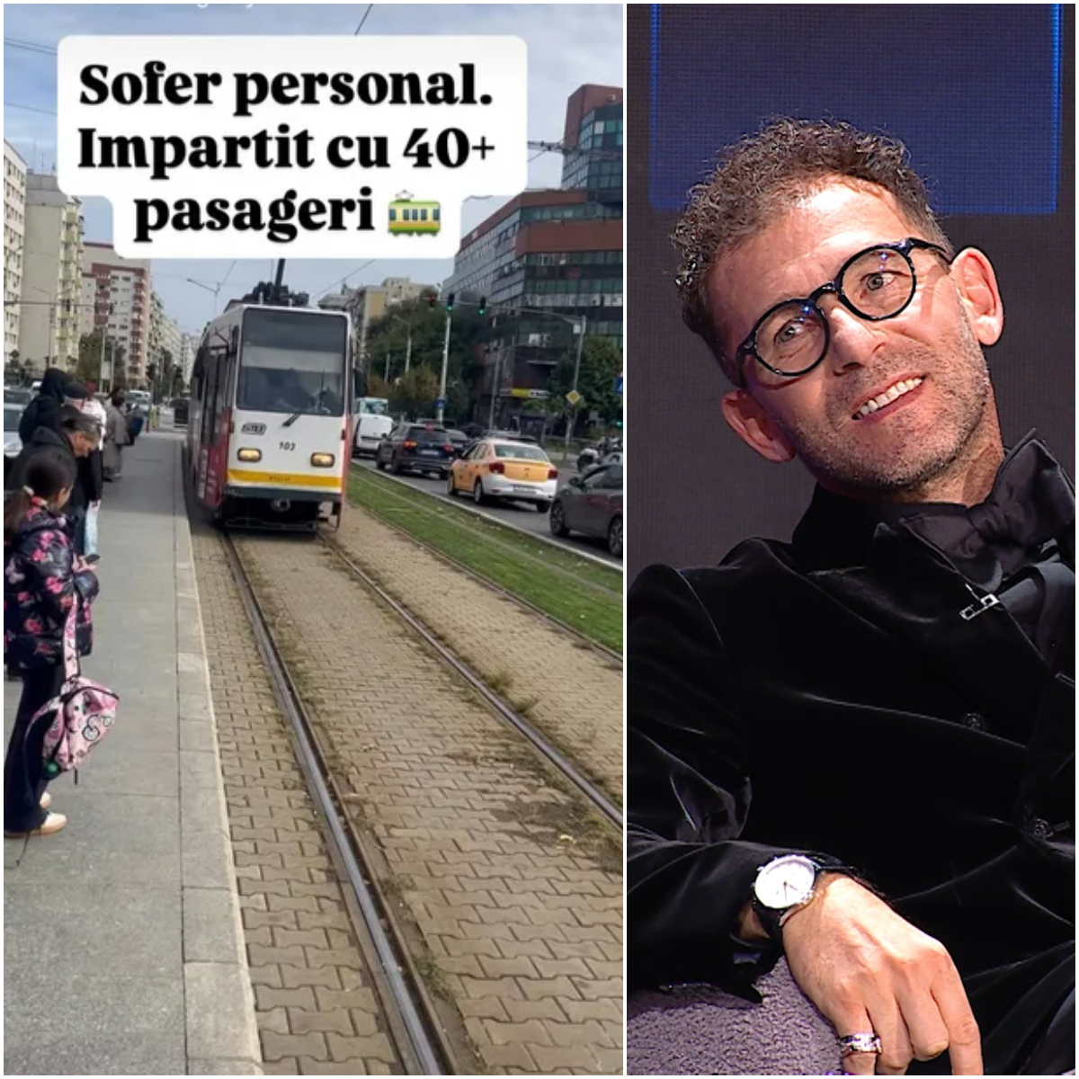 Bogdan Lobonț folosește transportul în comun în București: „Șofer personal. Împărțit cu alți 40 de pasageri”