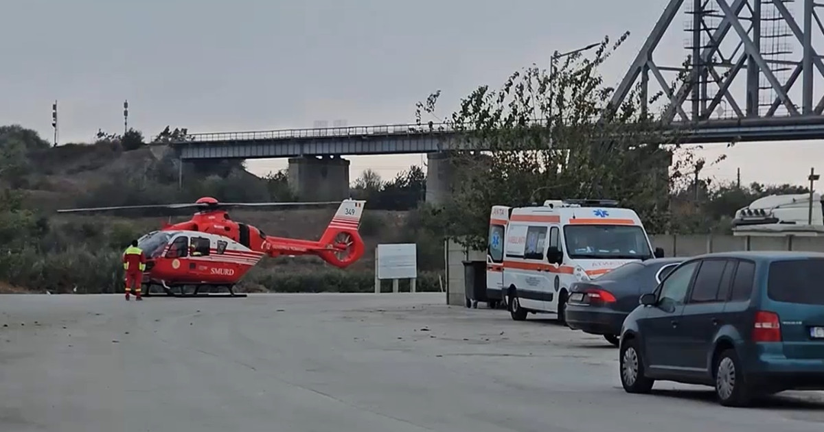 Explozie și incendiu la o fabrică de amidon din Medgidia, două persoane au fost rănite