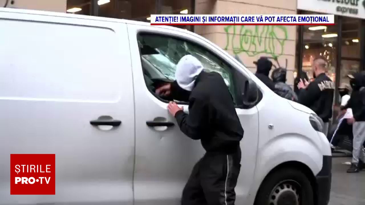 Violențe și jafuri în Franța și Italia: poliția franceză a pierdut controlul asupra situației