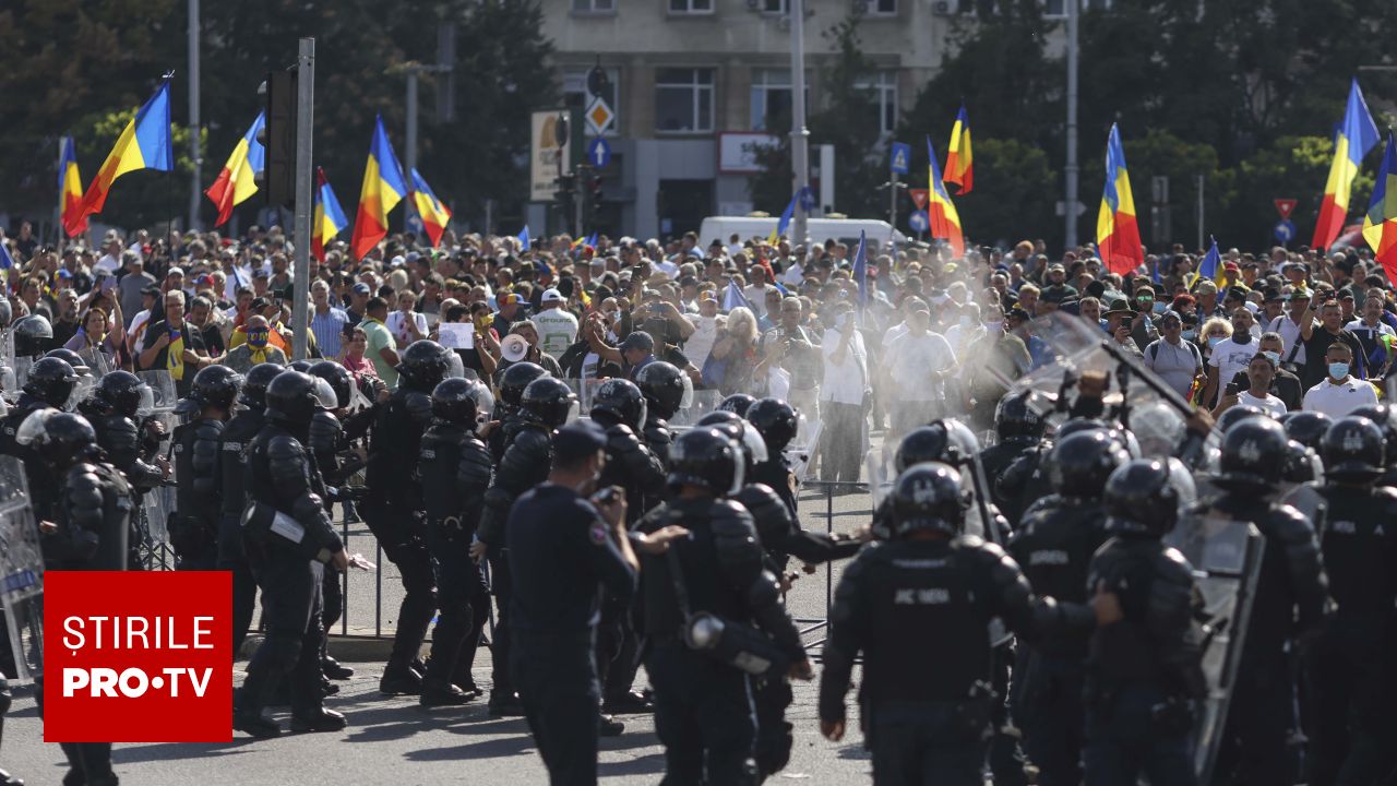 Consecințe juridice după protestul fermierilor din Piața Victoriei: 55 de persoane duse la poliție