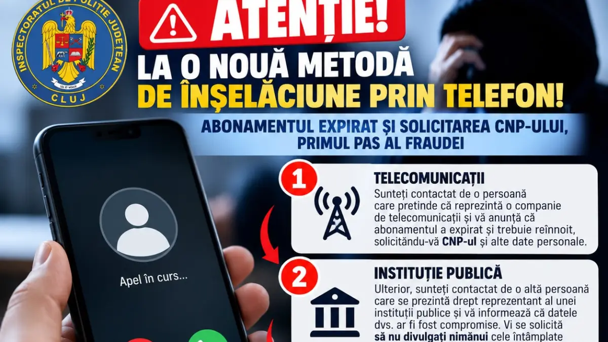 Nouă schemă de înșelăciune prin telefon: de la expirarea abonamentelor la fraudarea prin conturi de siguranță