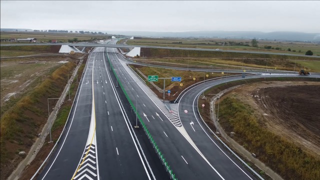 Închidere totală a traficului pe segment de autostradă A3 în județul Sălaj pentru lucrări de racordare