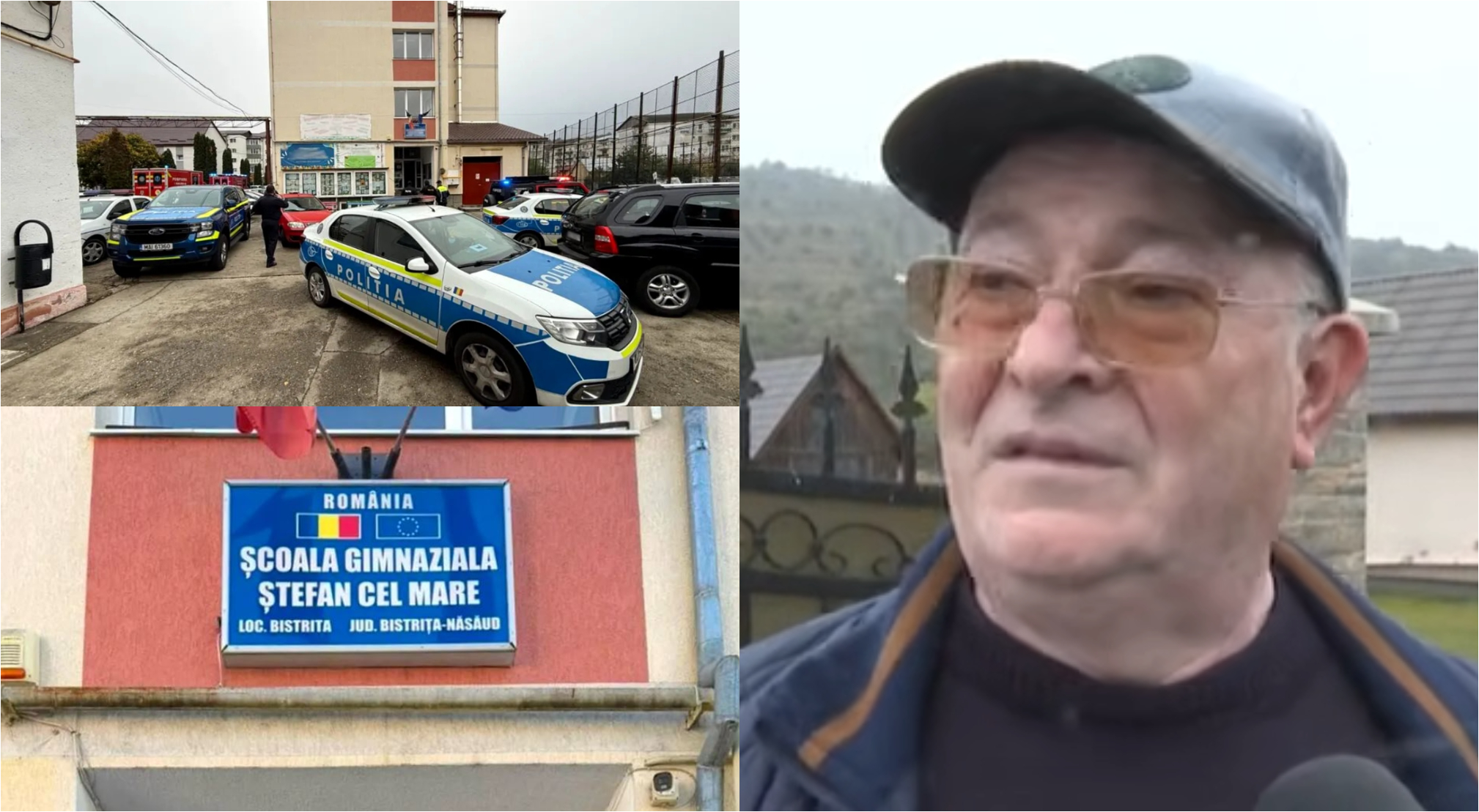 Atac cu cuțitul la școala din Bistrița: bunicul elevului susține că nepotul a fost victima bullying-ului
