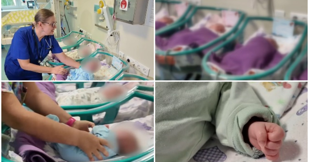 Patru frați născuți la 26 de săptămâni au ajuns acasă după o luptă de trei luni în spital