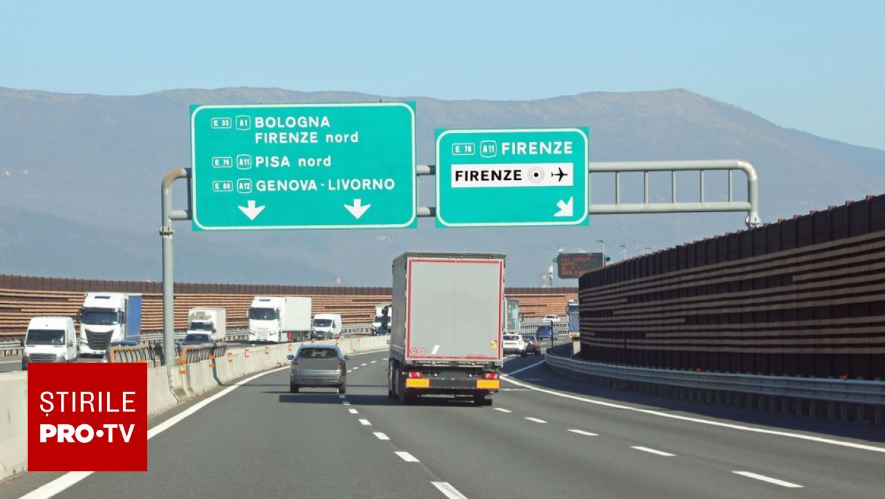 Italia introduce viteza minimă de 100 km/h pe banda de depășire pentru a fluidiza traficul