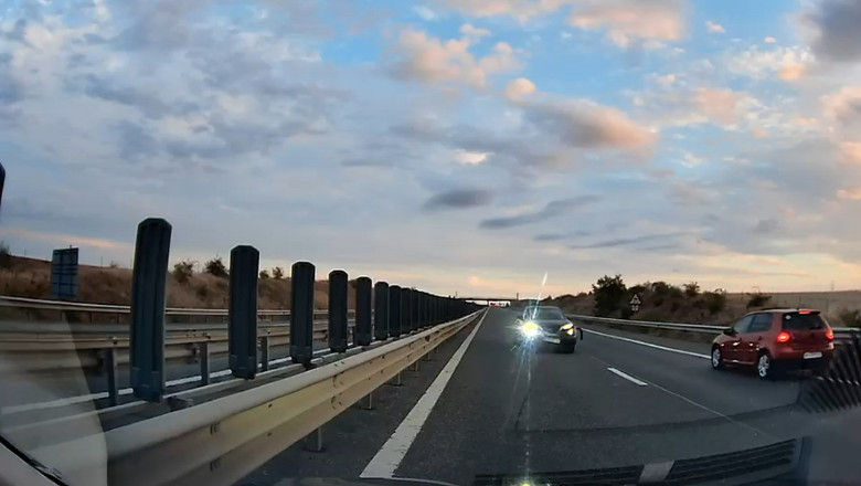 Un șofer de 73 de ani a provocat un accident pe Autostrada A1 după ce a intrat pe contrasens