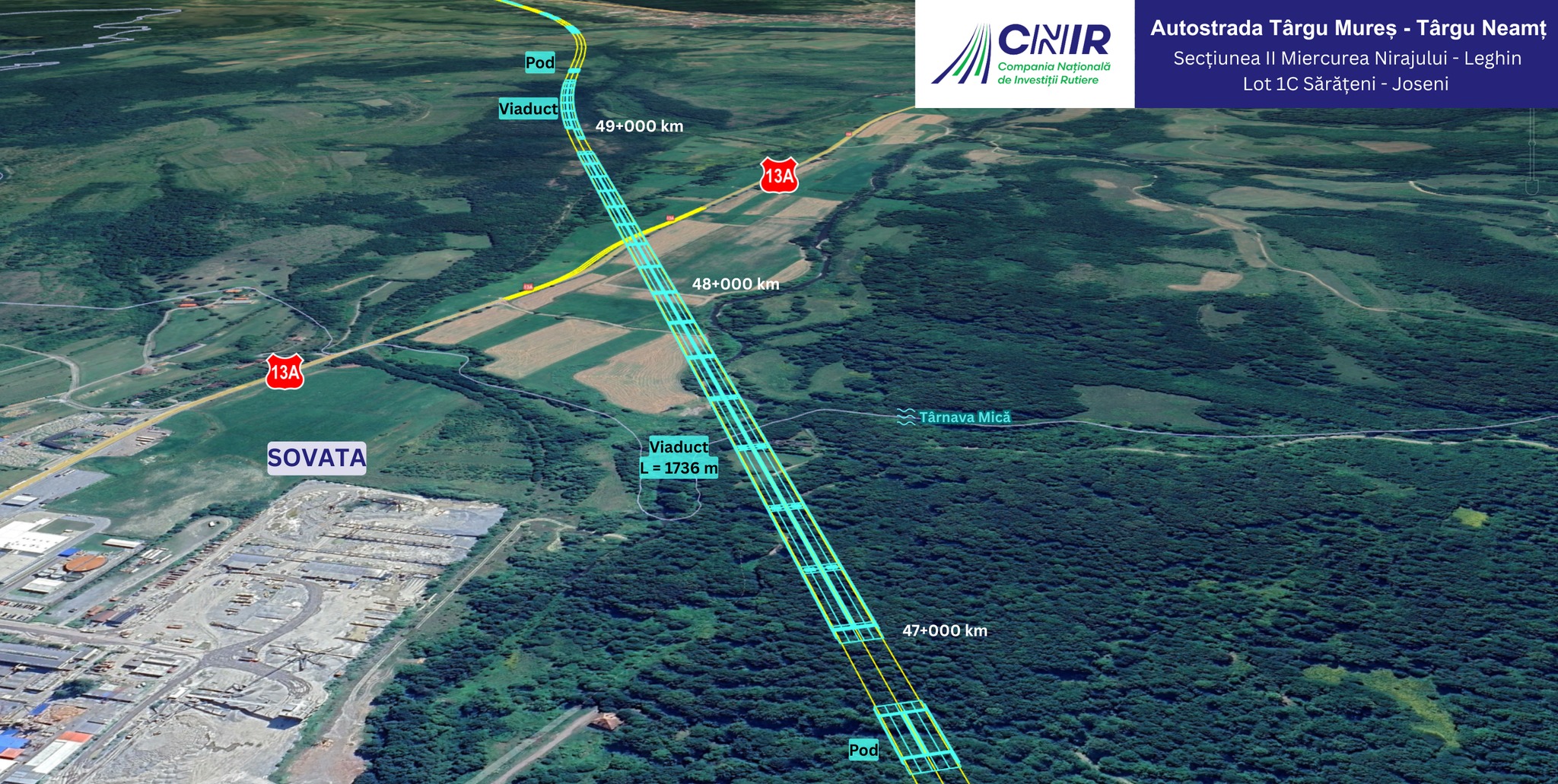 Asocierea UMB primește certificat pozitiv de la CNIR pentru proiectarea lotului 1C de pe Autostrada A8