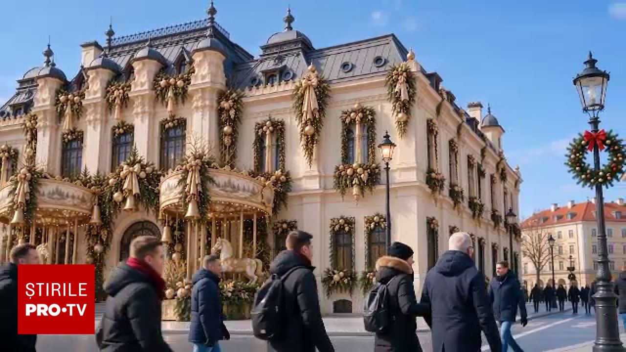 Târgurile de Crăciun din Craiova și Sibiu: rezervări masive și prețuri la cazare