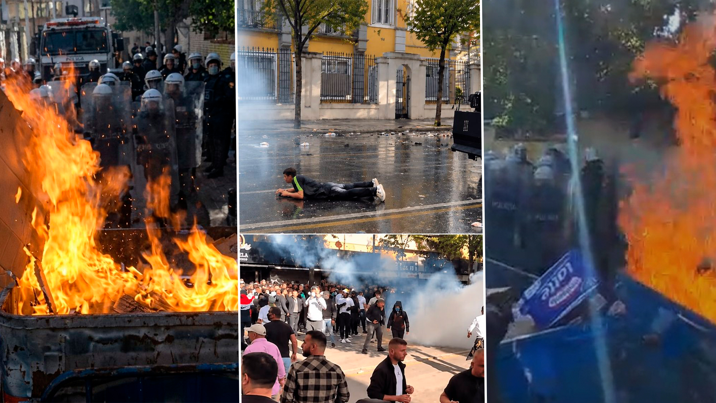 Protestele studențești din Albania continuă în a 12-a zi; ciocniri violente în Tirana