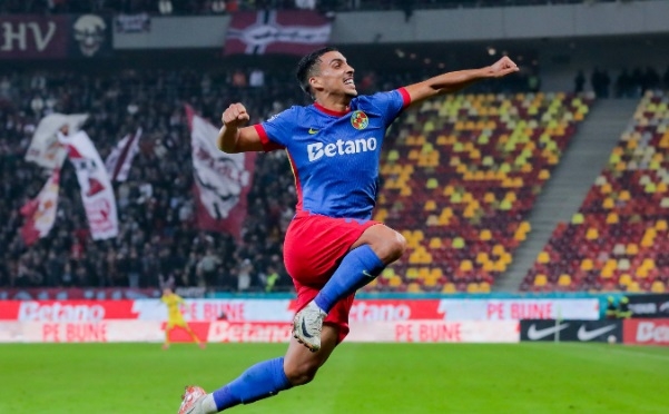 Aymen Boutoutaou a marcat primele goluri în Superligă după victoria FCSB în derby-ul cu FC Rapid