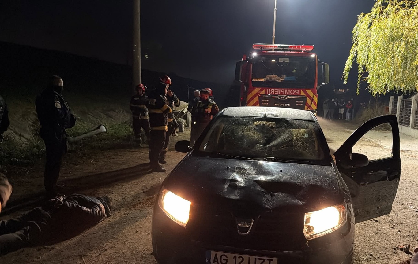 Echipaj de pompieri agresiune în Ștefănești: un salvator a fost rănit în timpul unei intervenții