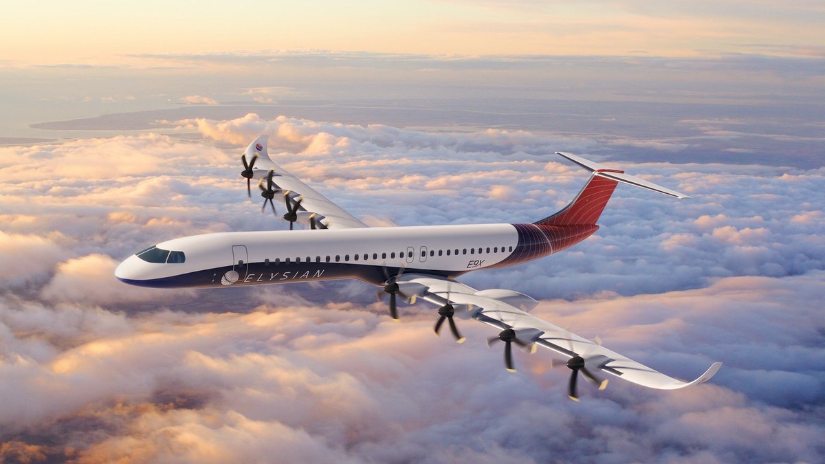 Avionul electric E9X va transporta 90 de pasageri pe distanțe de 1.000 km fără consum de kerosen