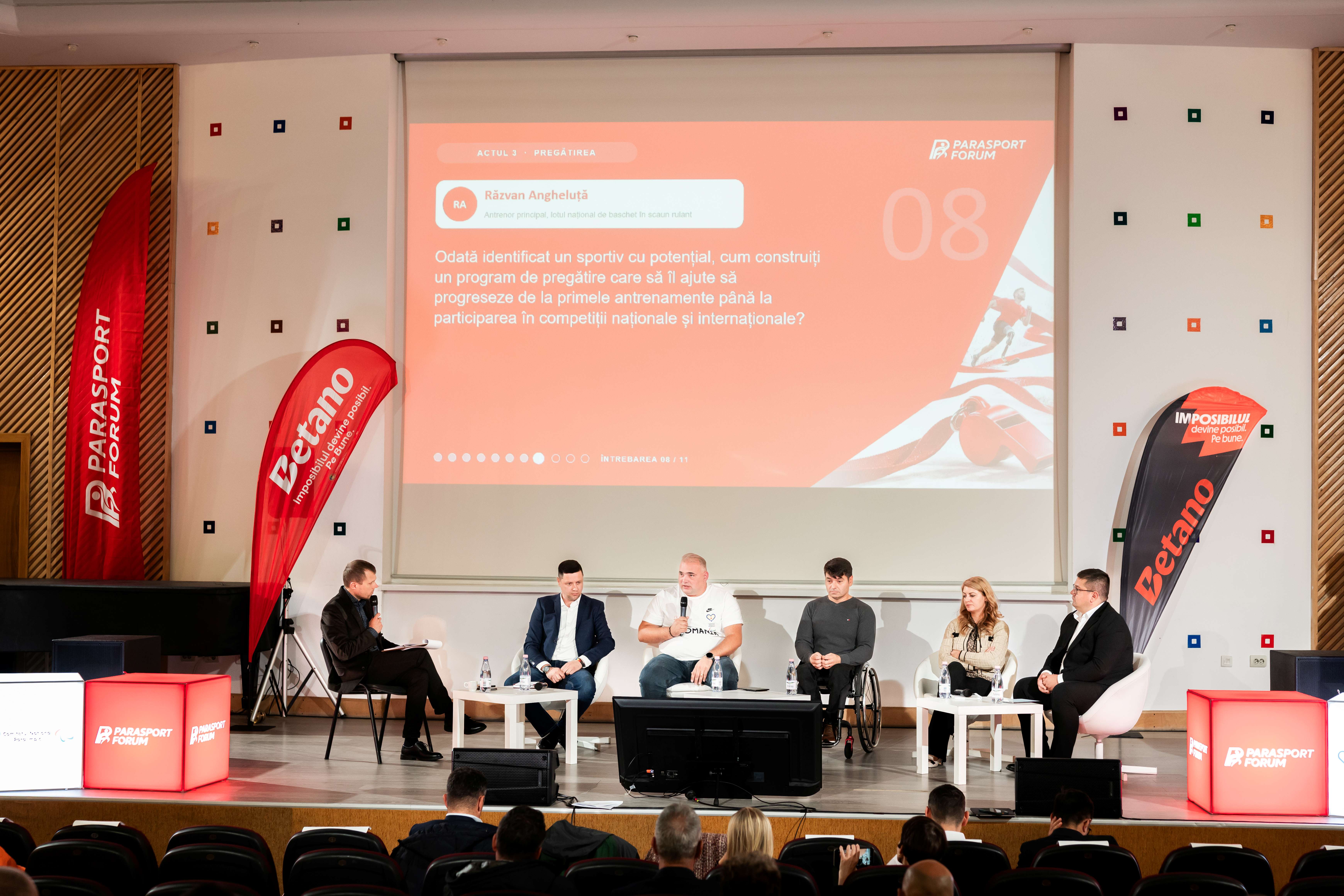 Parasport Forum: Inițiativă națională pentru creșterea numărului de antrenori în sportul paralimpic