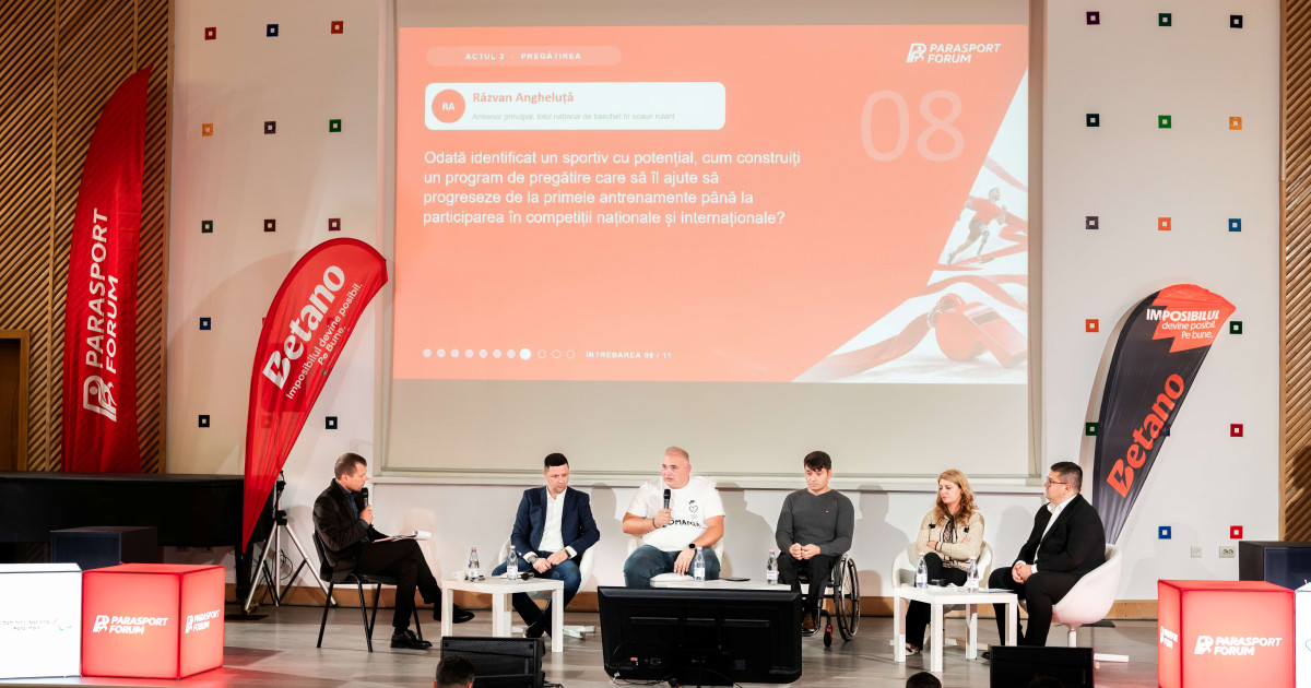 Parasport Forum: Comitetul Național Paralimpic vizează creșterea numărului de antrenori pentru performanță