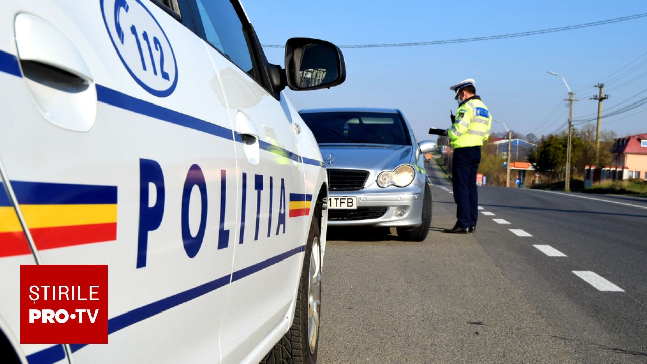 Șofer sancționat cu o amendă de peste 4.000 de lei după ce a depășit limita de viteză cu 137 km/h în Timiș