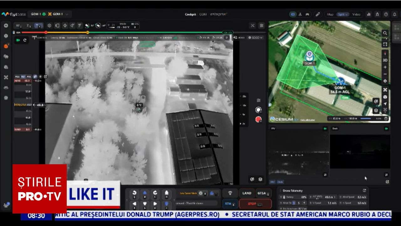 Tehnologia dronelor civile poate fi utilizată pentru supravegherea obiectivelor industriale importante