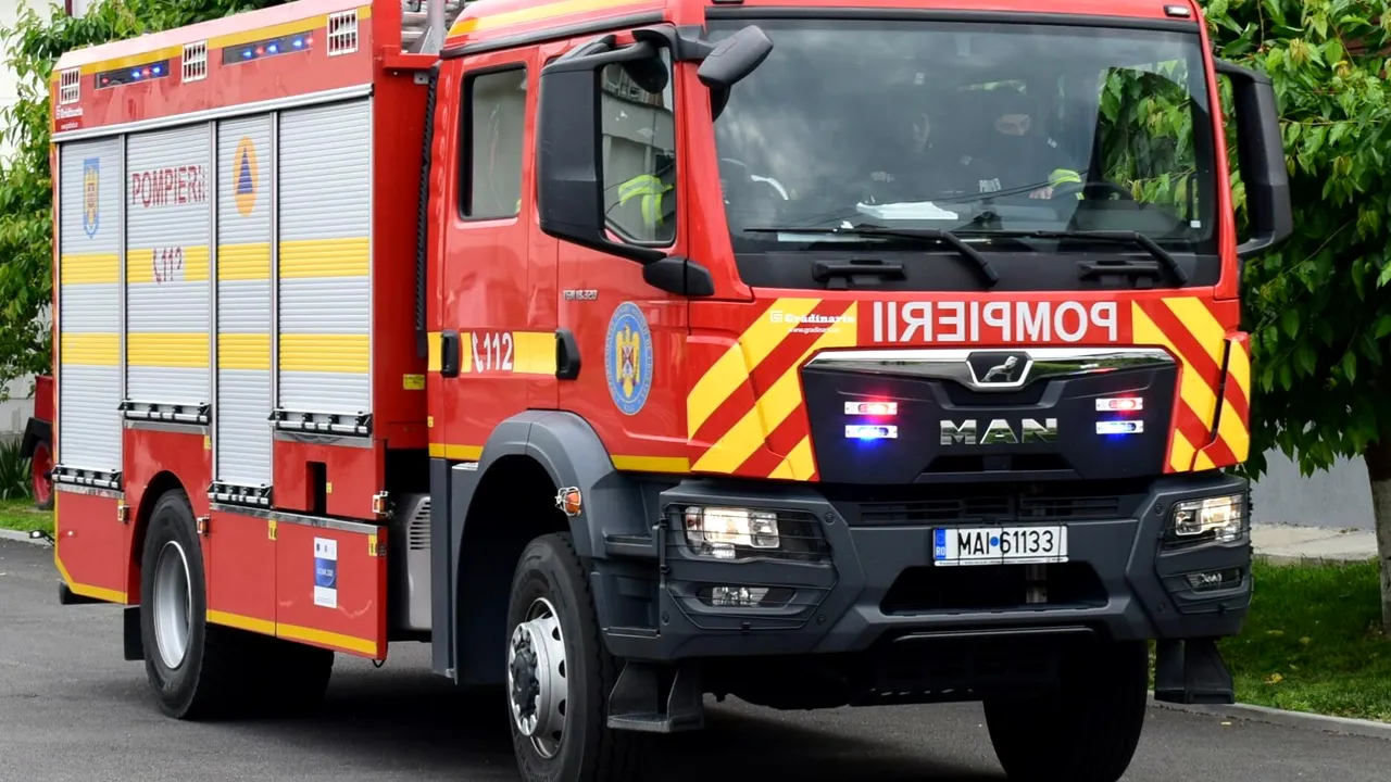 Incendiu la Secția de Psihiatrie a Spitalului Județean din Reșița: 16 pacienți evacuați și o femeie rănită