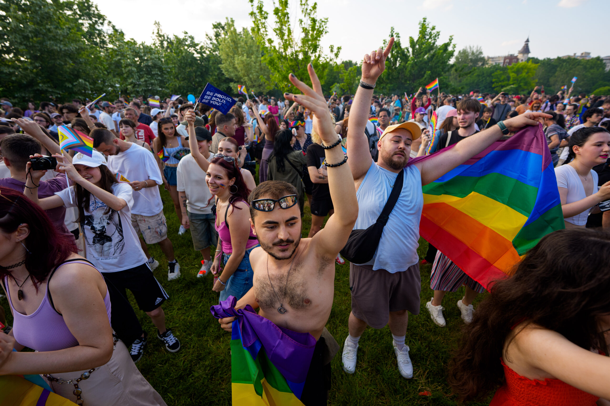 Manifestație pentru parteneriatul civil în București, sâmbătă, 31 octombrie