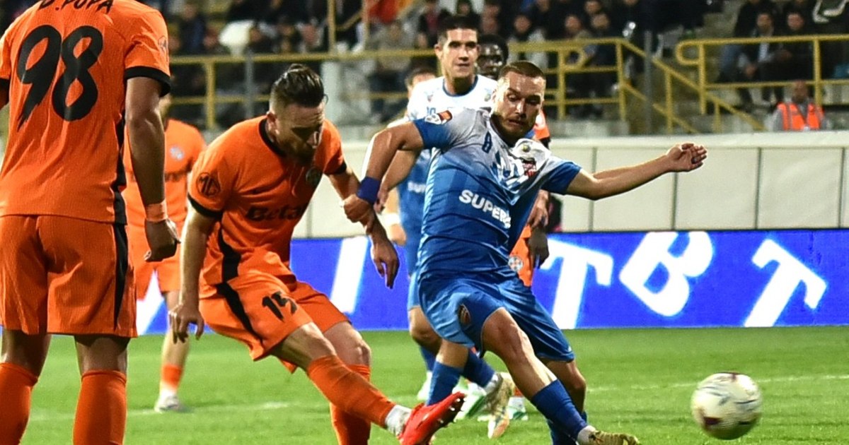 FCSB a pierdut la Bistrița în cadrul Cupei României, în urma unui gol marcat de Gloria Bistrița