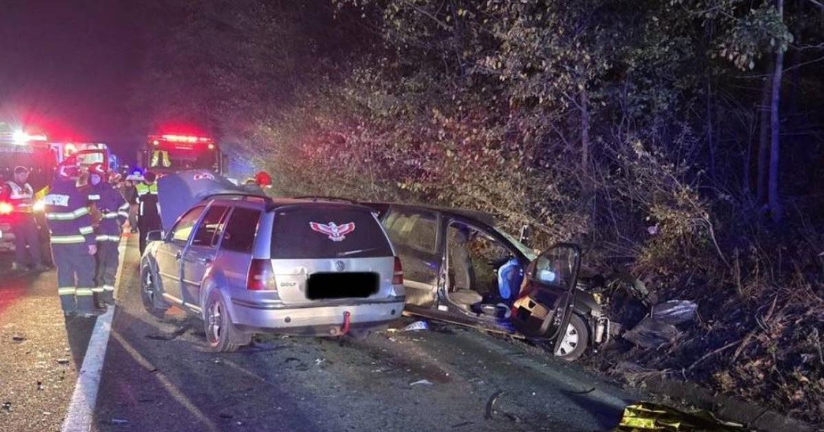 Tragedie pe Valea Oltului: Două femei au murit după ce un autoturism a lovit un TIR și a fost proiectat într-o altă mașină