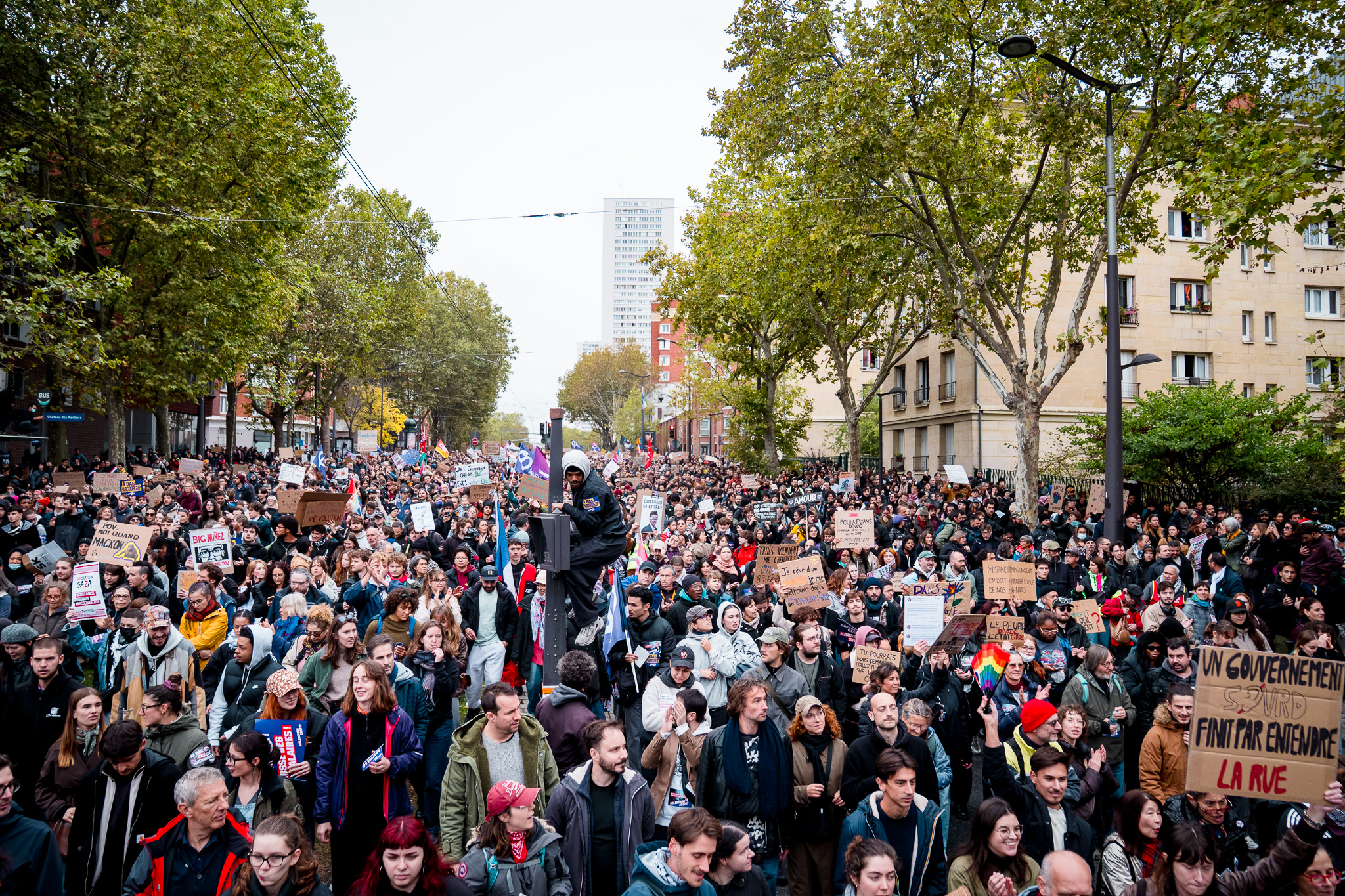 Franța: 70.000 de polițiști mobilizați pentru noi manifestații de protest în mai multe orașe