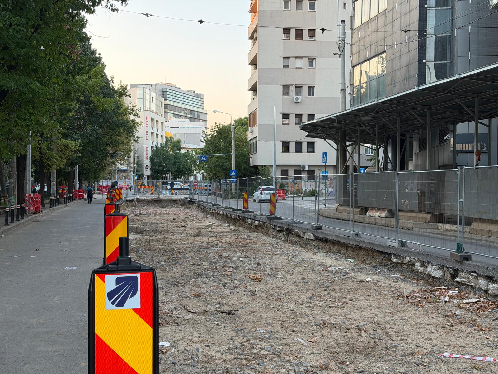 Vestigii ale vechiului București descoperite în timpul lucrărilor de pe Strada Armand Călinescu