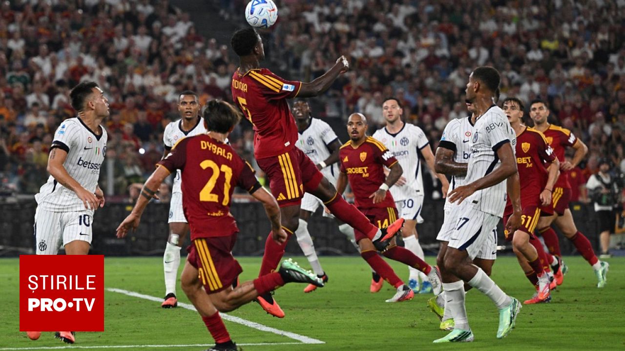 AS Roma și Inter Milano au împărțit punctele într-un meci cu revenire spectaculoasă pe Olimpico