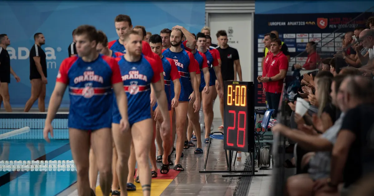 Echipa de polo CSM Oradea s-a calificat în grupele principale ale Ligii Campionilor