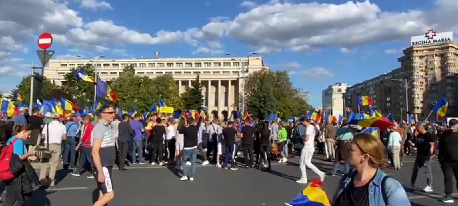 Protest în Piața Victoriei duminică seară: Jandarmeria va impune filtre de securitate și restricții de trafic