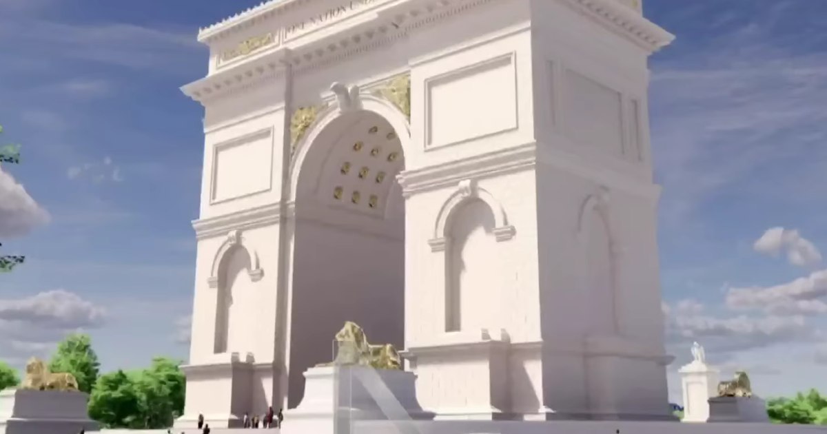 Donald Trump anunță că viitorul Arc de Triumf din Washington va funcționa și ca bază militară
