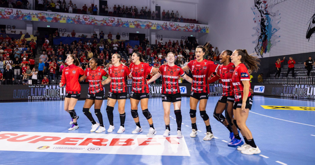 Gloria Bistrița a învins echipa daneză Odense Handbold în Liga Campionilor la handbal feminin