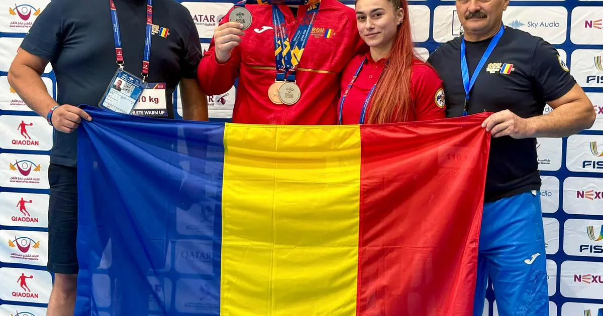 România a obținut cinci medalii la Campionatele Mondiale Universitare de haltere de la Doha