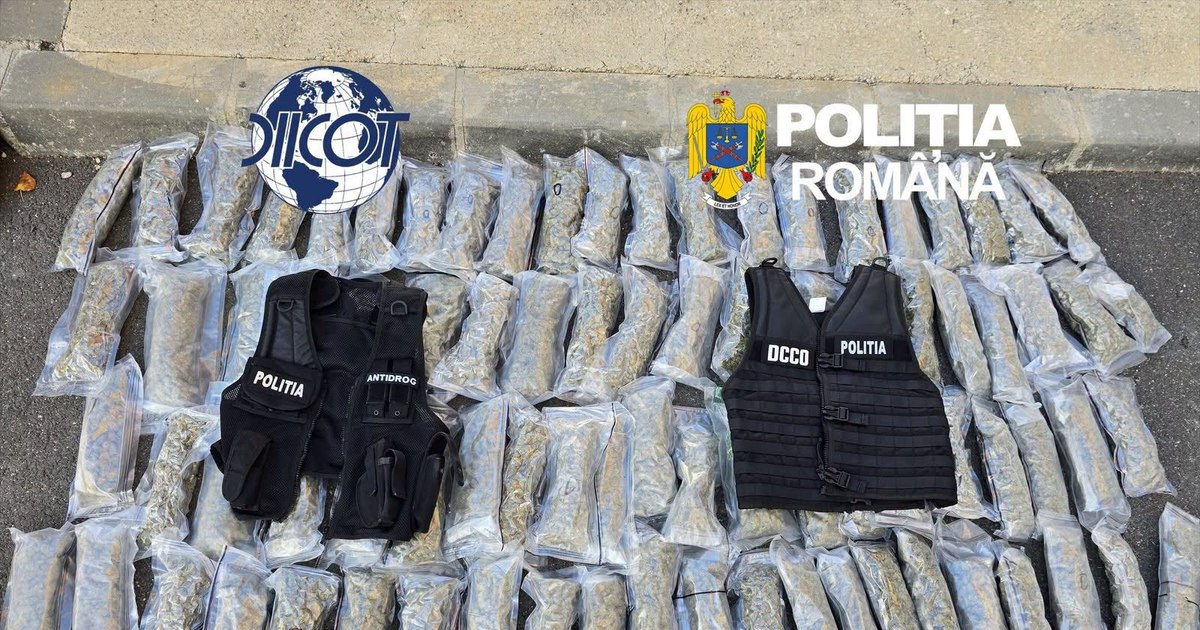 Cetățean bulgar reținut în Dolj cu peste 14 kilograme de droguri ascunse în portbagaj