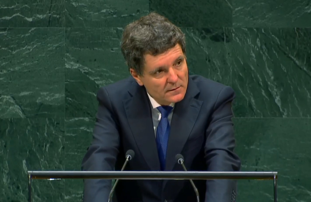 Nicușor Dan, la ONU: Manipularea prin rețelele sociale reprezintă o amenințare la adresa democrațiilor