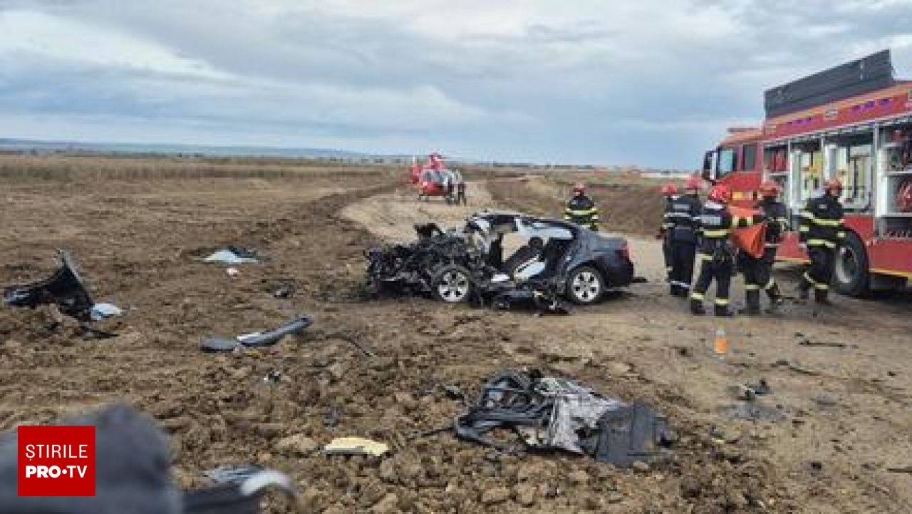 Tragedie în Iași: Doi copii și un adult au pierdut viața într-un accident între un autoturism și un camion