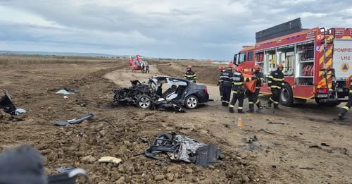 Tragedie în județul Iași: Doi copii și un adult au murit într-un accident între un autoturism și un camion