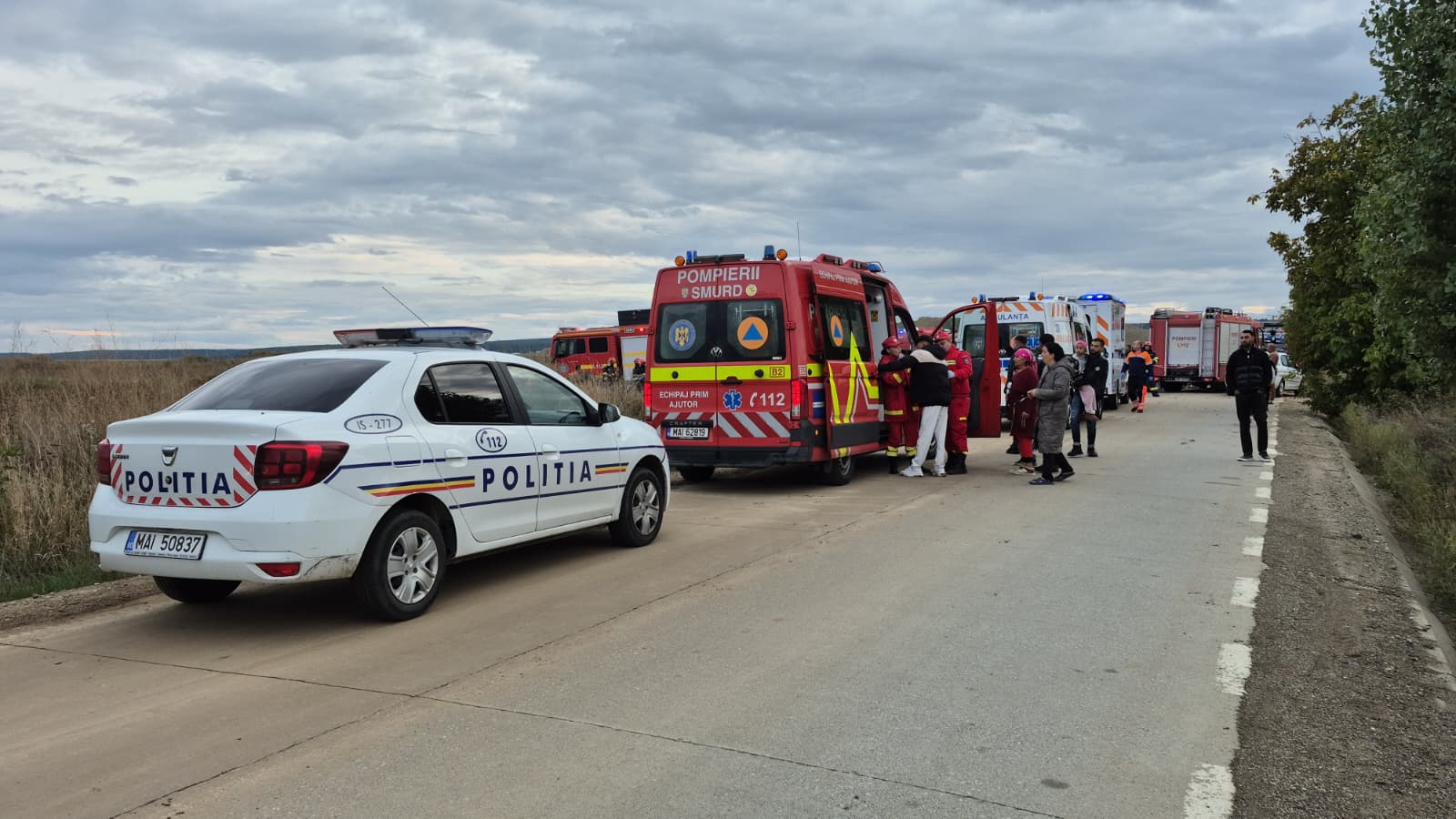 Tragedie în Iași: Trei persoane, inclusiv doi copii, au murit în urma unui accident între un autoturism și un camion