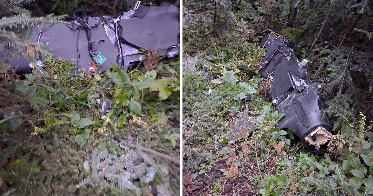 Dronă detectată în spațiul aerian al României s-a prăbușit lângă Solca, în Suceava