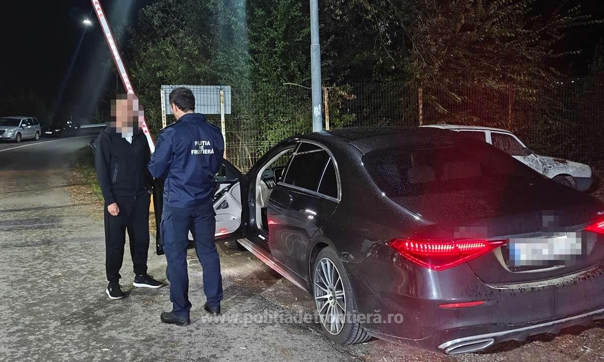 Un autoturism de lux de 622.000 de lei, căutat în Cehia, a fost interceptat la vama Rădăuți-Prut