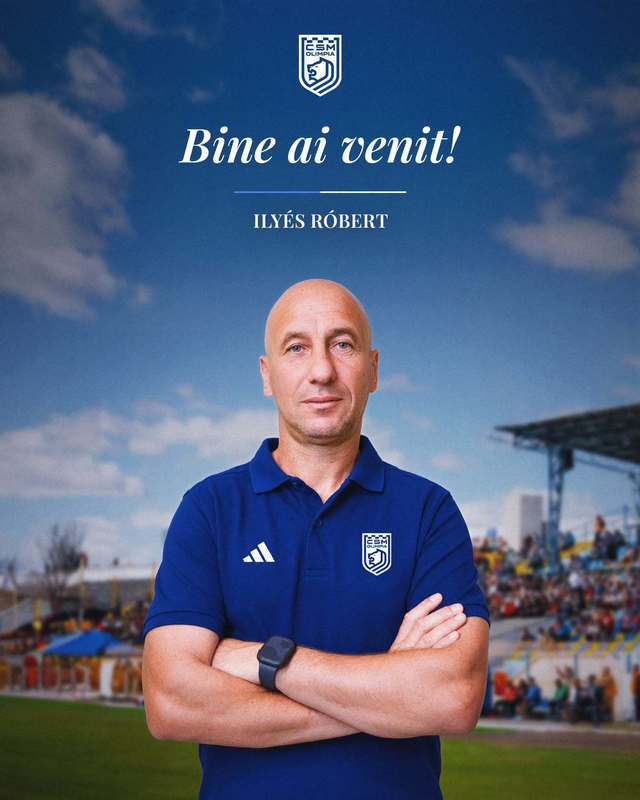 Robert Ilyes este noul antrenor principal al echipei CS Olimpia Satu Mare în Liga 2