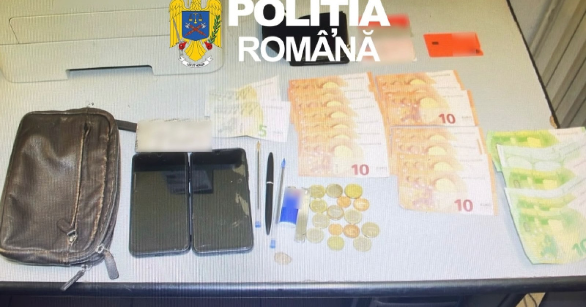 Un bărbat de 66 de ani a fost prins în Galați după ce a furat 3.000 de euro de la Aeroportul Henri Coandă