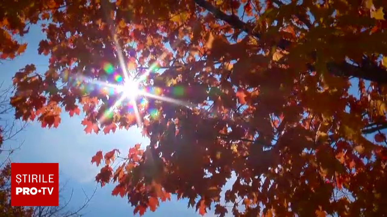 Prognoza meteo pentru octombrie: de la dimineți foarte reci la temperaturi de vară în toată țara