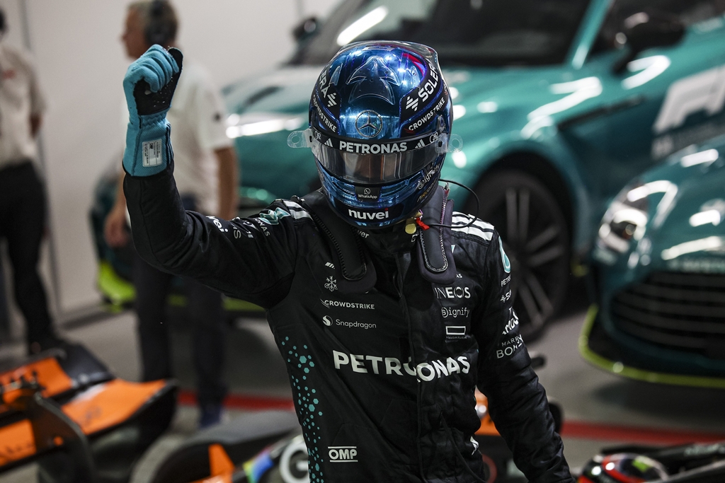 George Russell pleacă din pole position în Marele Premiu de la Baku